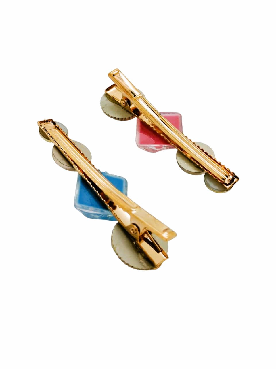 Set of 3 Embellished Alligator Hair Clip