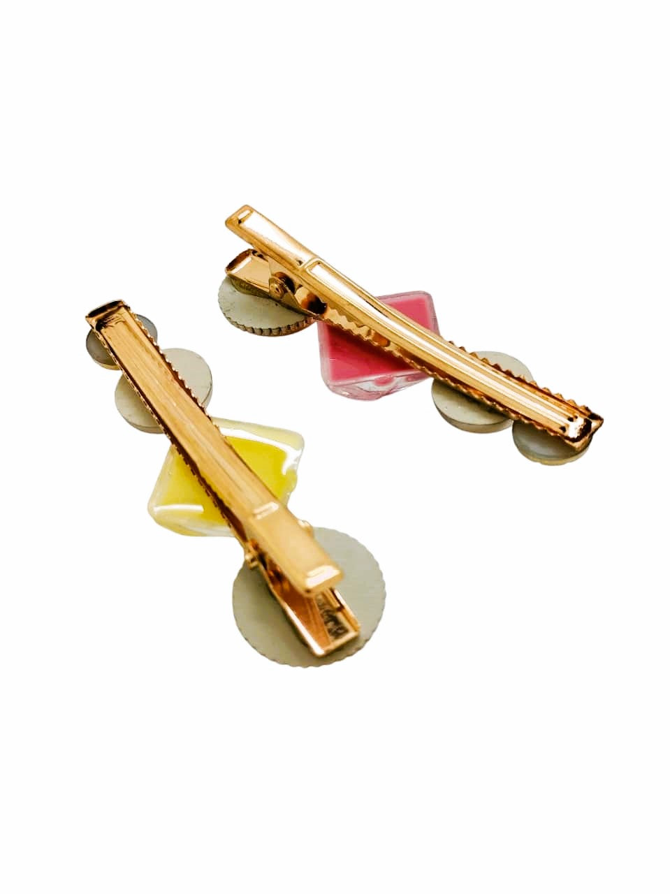 Set of 3 Embellished Alligator Hair Clip