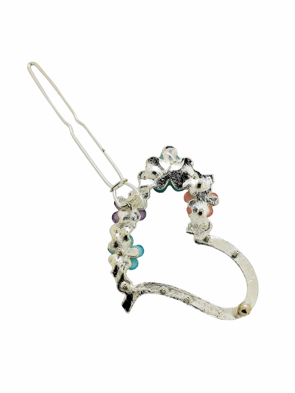 Set of 3 Floral Embellished Bobby Pins
