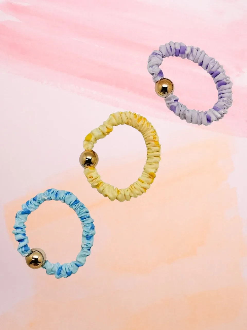 Set of 3 Ponytail Holders