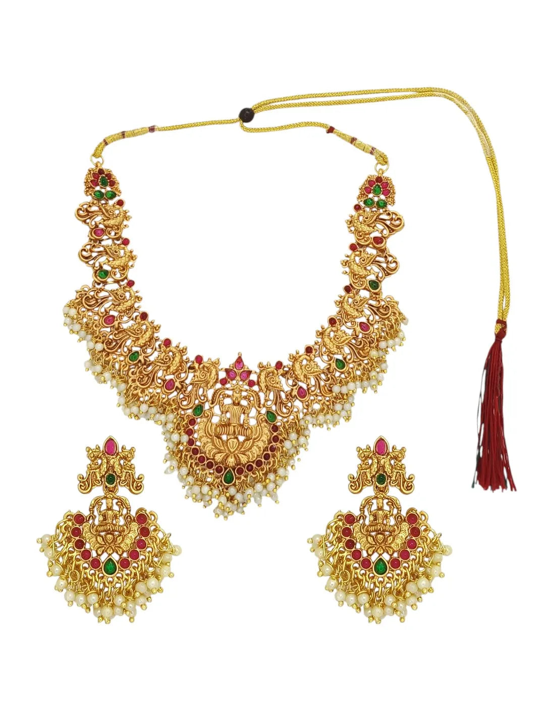 Gold-Plated Meenakari Jewellery Sets