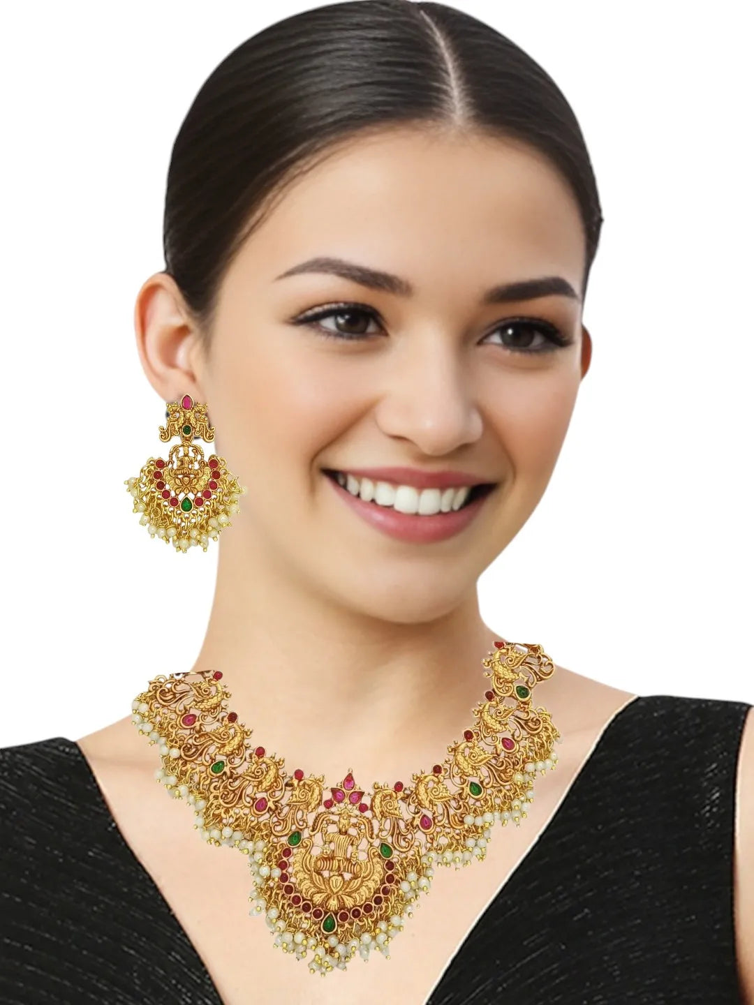 Gold-Plated Meenakari Jewellery Sets