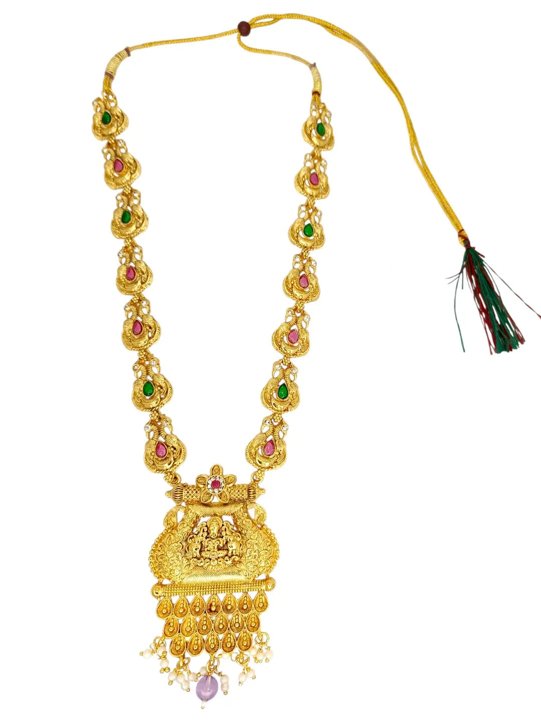 Gold-Plated Divines Assemble Stone-Studded Jewellery Set