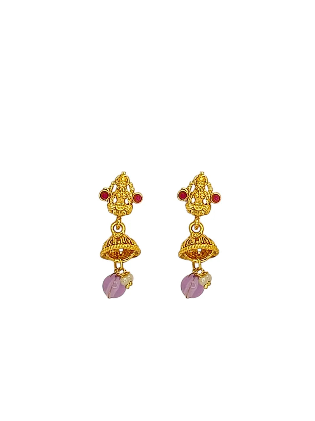 Gold-Plated Divines Assemble Stone-Studded Jewellery Set