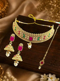 Multicolor Traditional Choker Set