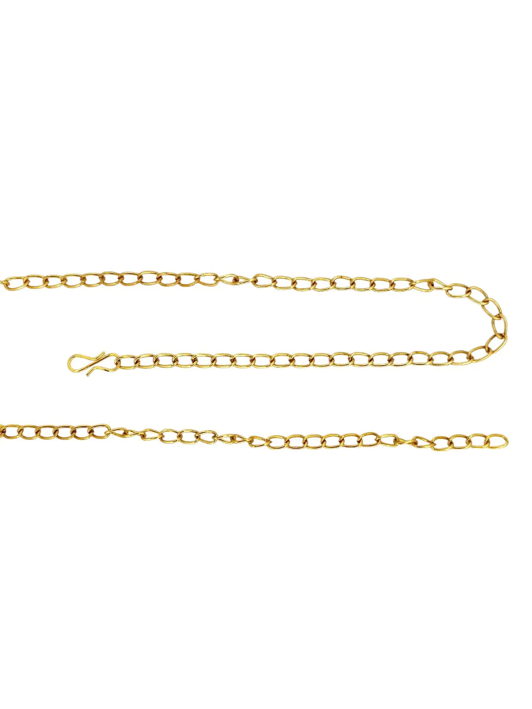 Gold Plated Divine God Laxmi Waist Chain