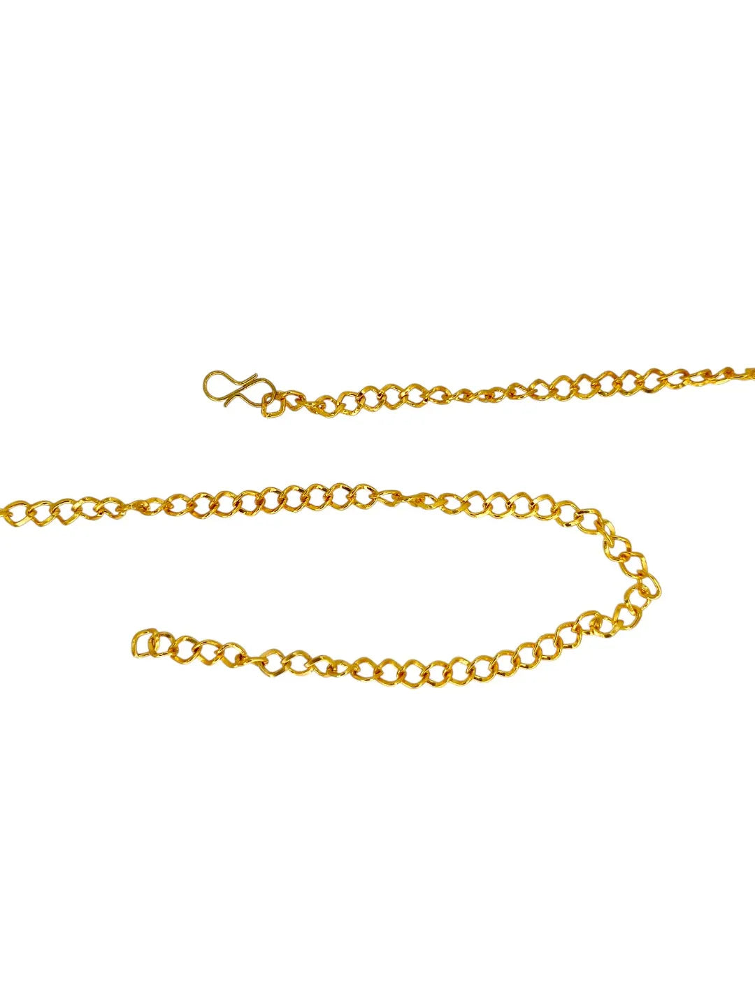 Artificial Multicolor Stones Studded Waist Chain