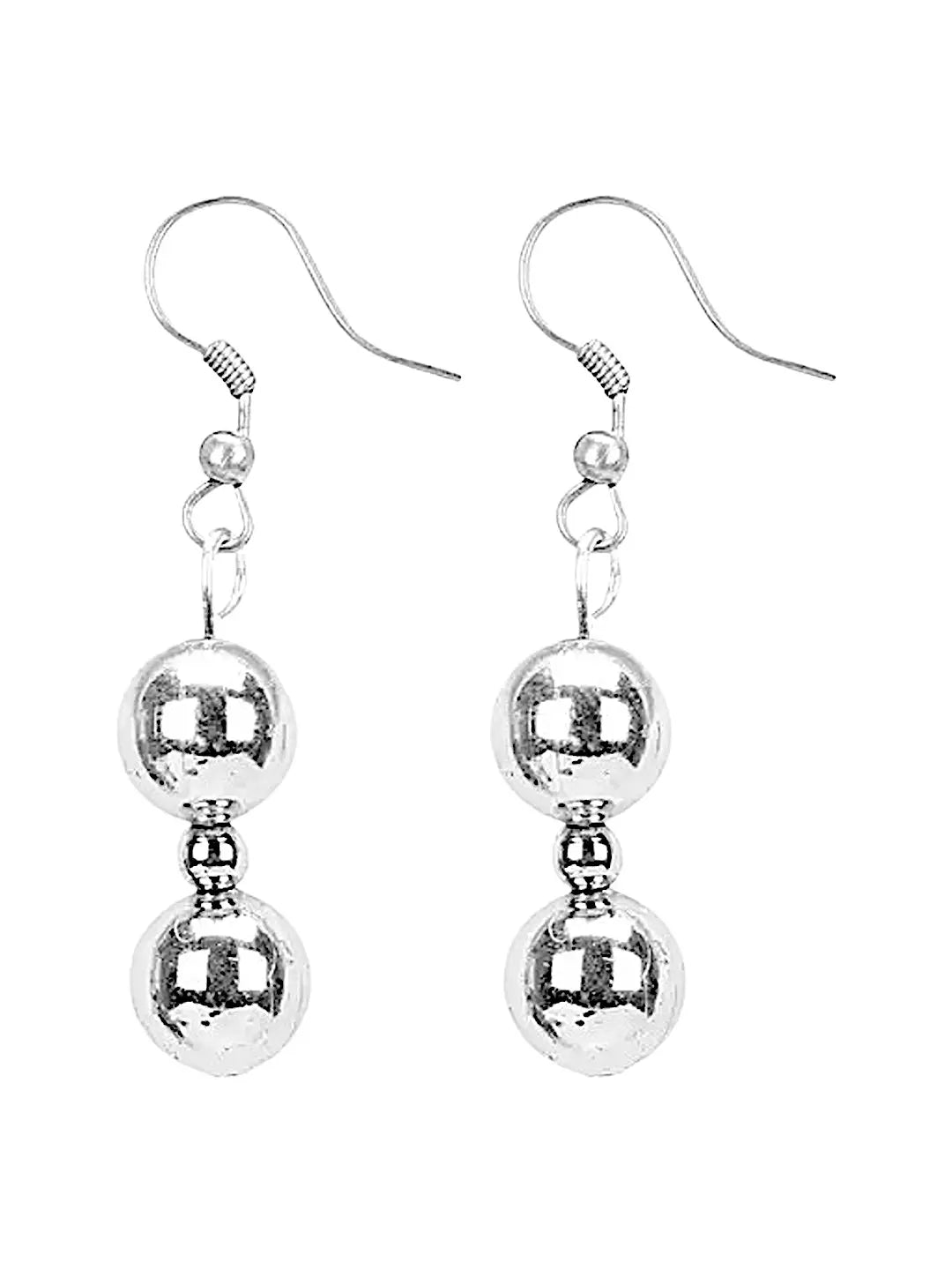 Silver Oxidized Stunning Tribal Inspired Necklace with Earring Set