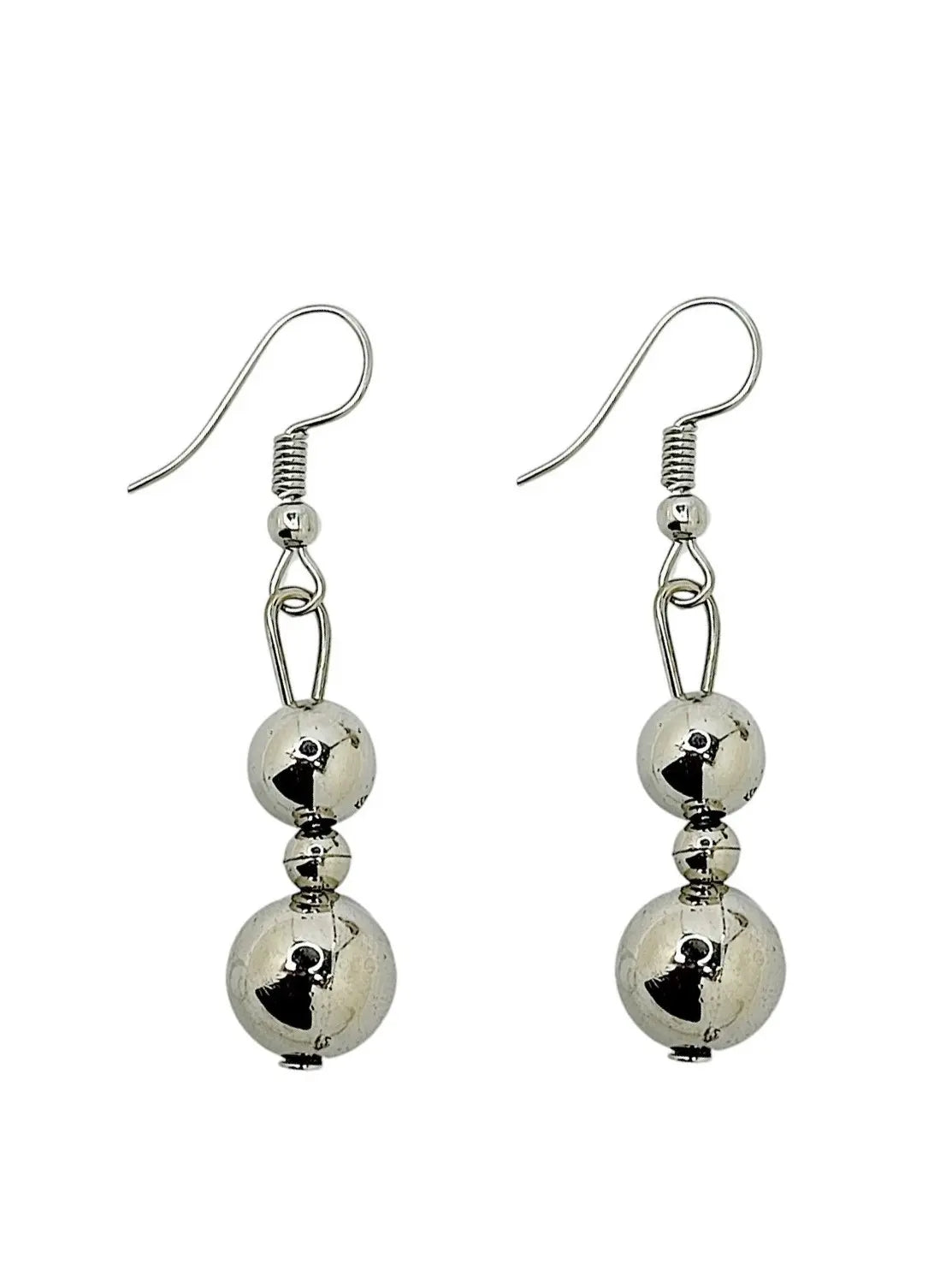 Silver Oxidized Intricate Tribal Pendant Necklace with Matching Earrings Sets