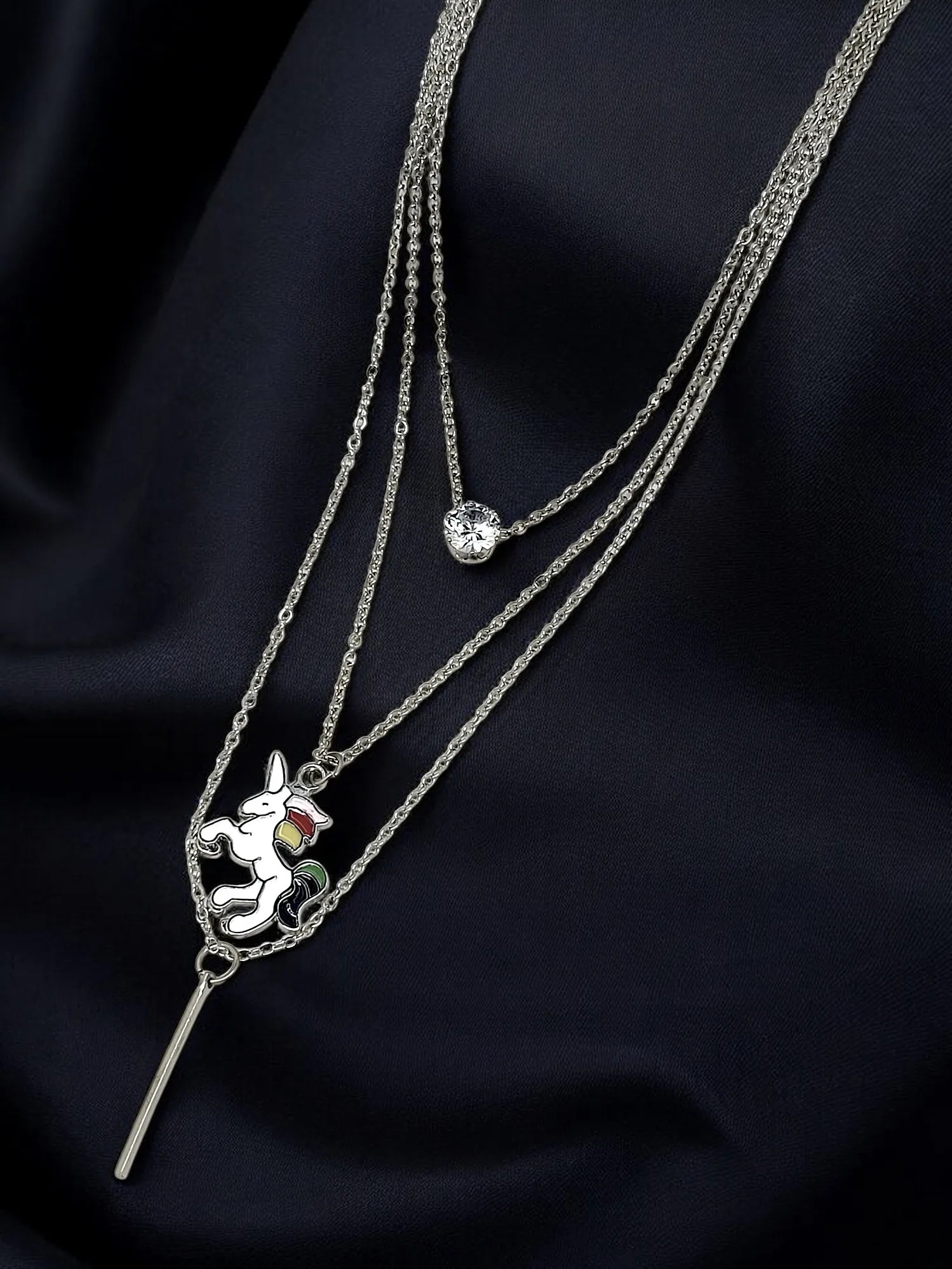Silver-Plated Handcrafted Necklace