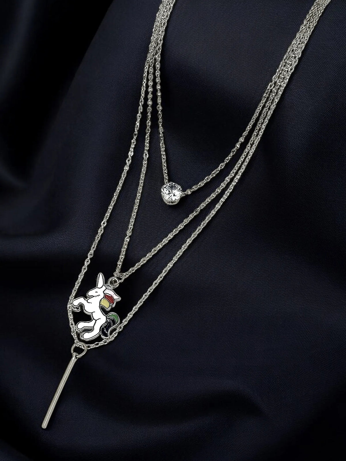 Silver-Plated Handcrafted Necklace