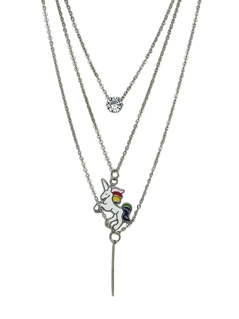 Silver-Plated Handcrafted Necklace