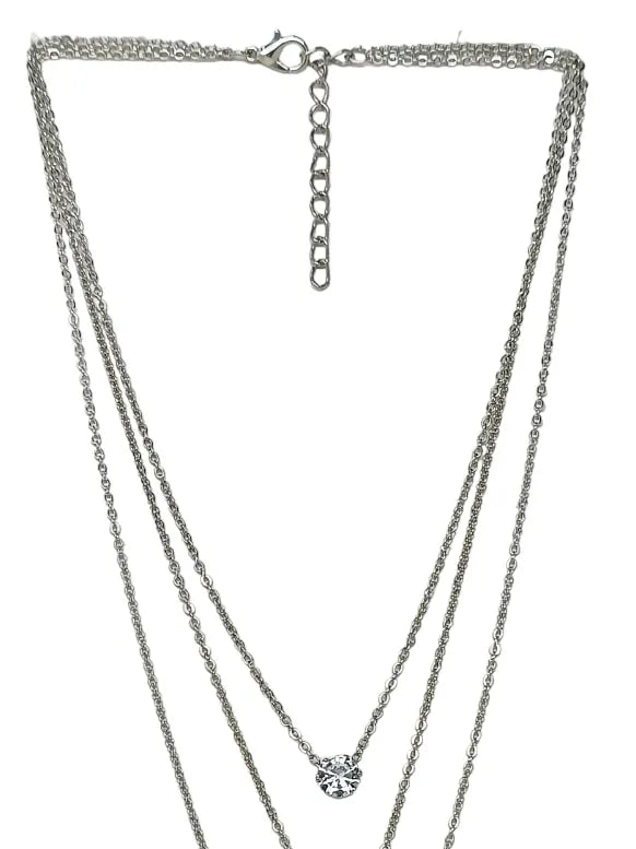 Silver-Plated Handcrafted Necklace