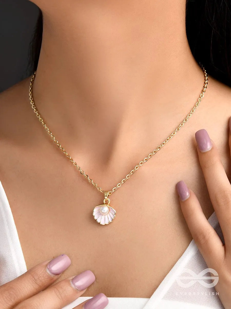 Gold-Plated Contemporary Pendants with Chains