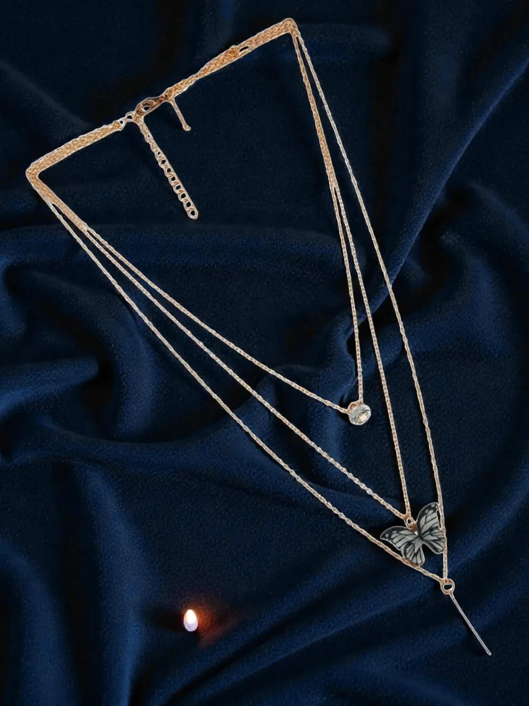 Gold-Plated Layered Necklace