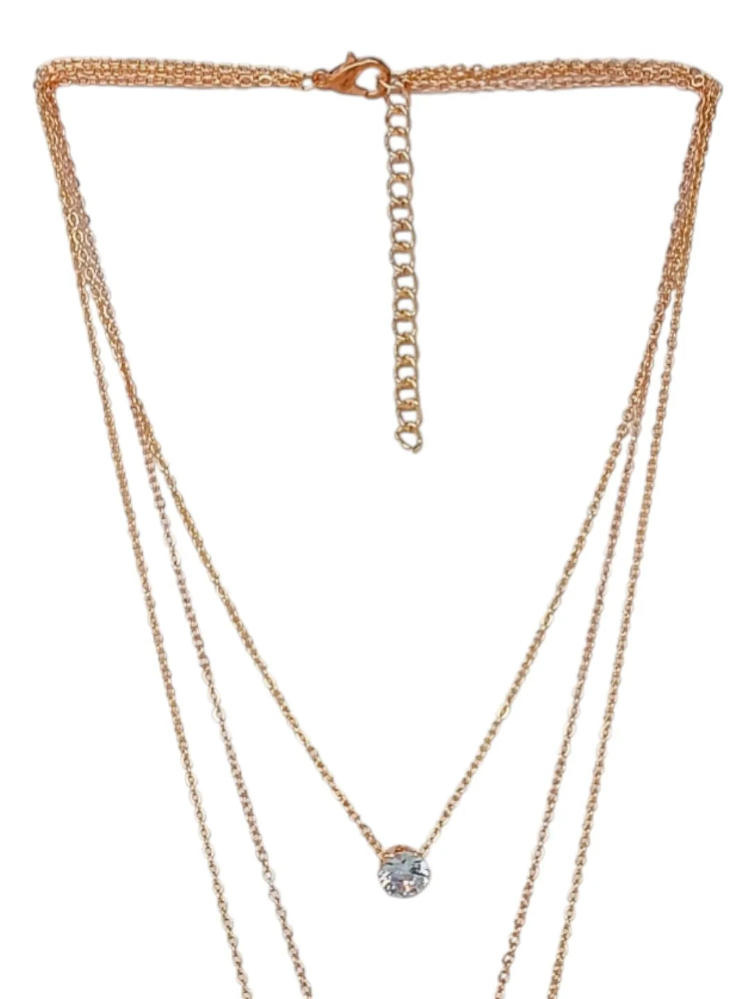 Gold-Plated Layered Necklace