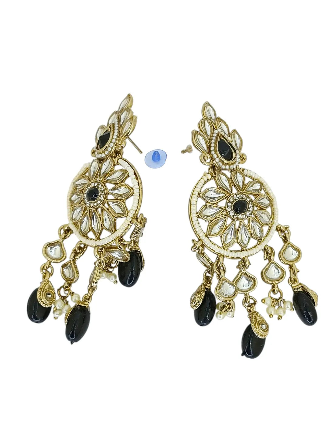 Gold Plated Chandbali Earrings