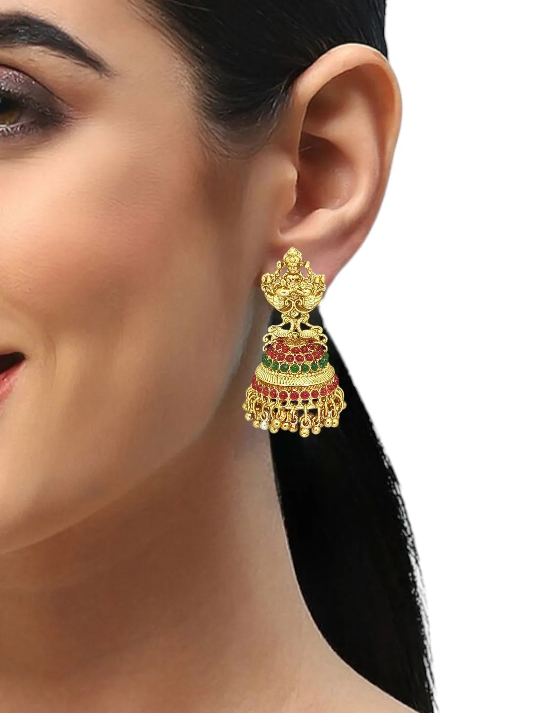 Women Classic Handcrafted Jhumkas Earrings