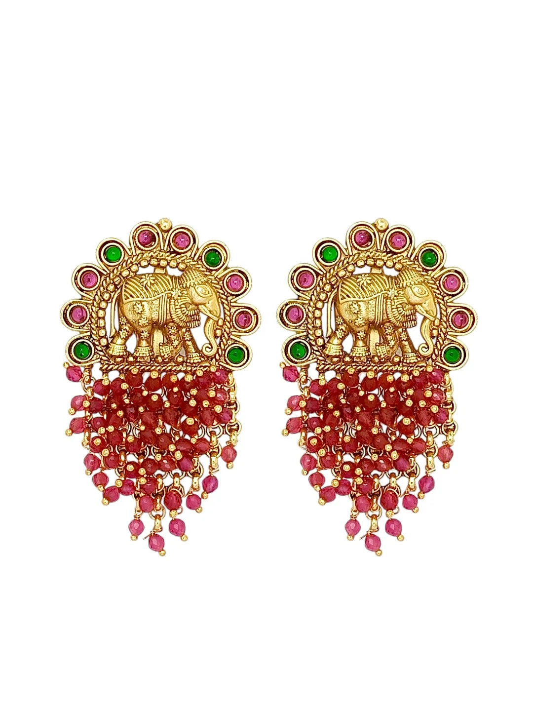 Women South Indian Drop Earrings