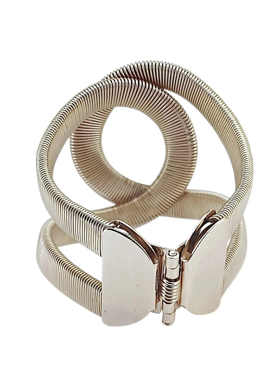 Women Antique Silver Plated Cuff Bracelet