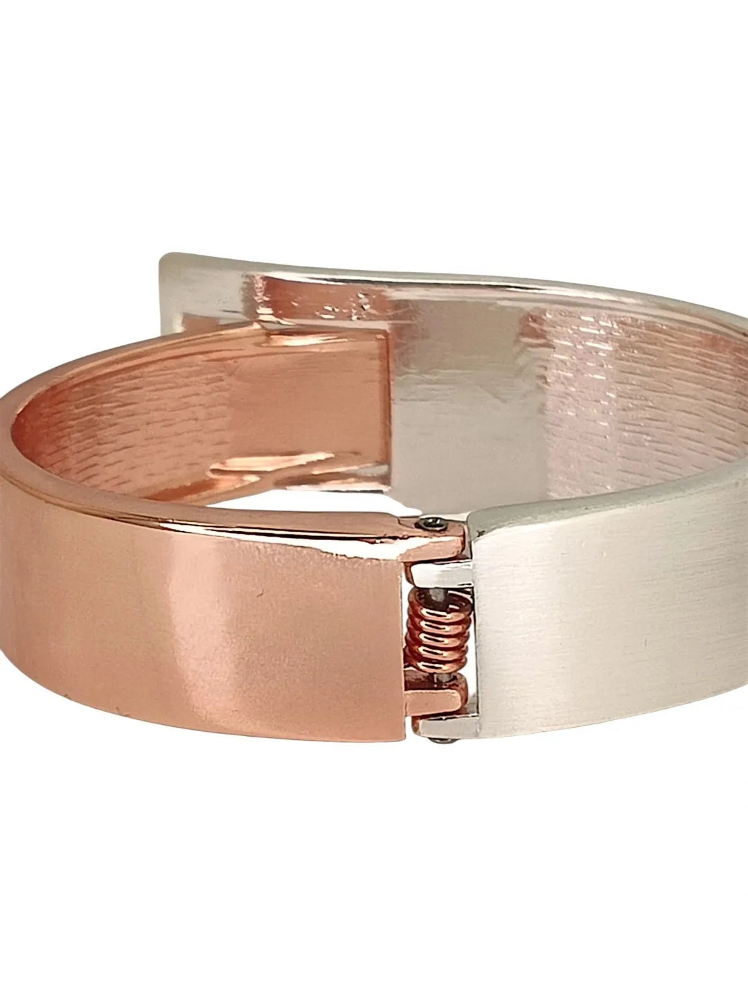 Women Rose Gold Plated Cuff Bracelet