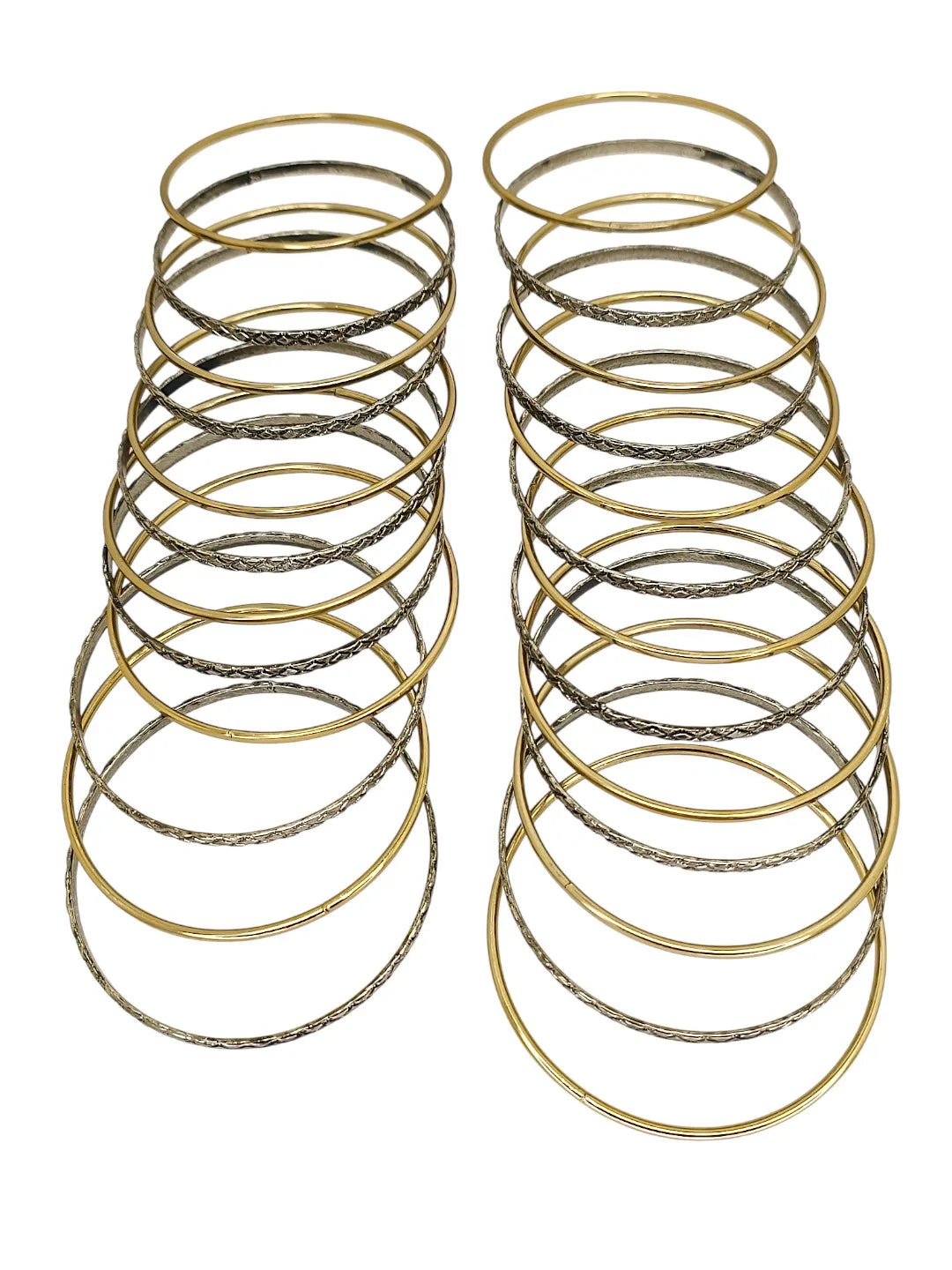 Set of 25 Gold-Plated Bangle