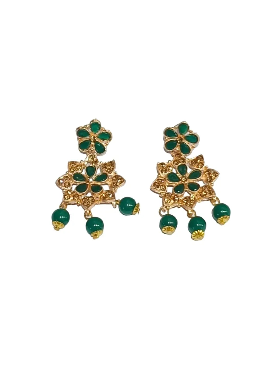 Green Choker Jewellery Set