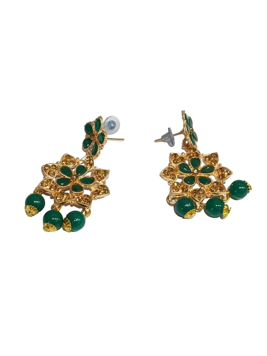 Green Choker Jewellery Set