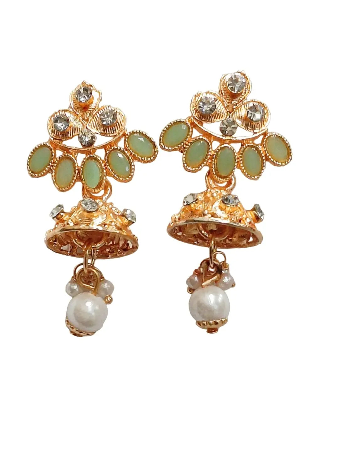 Green Choker Necklace Set