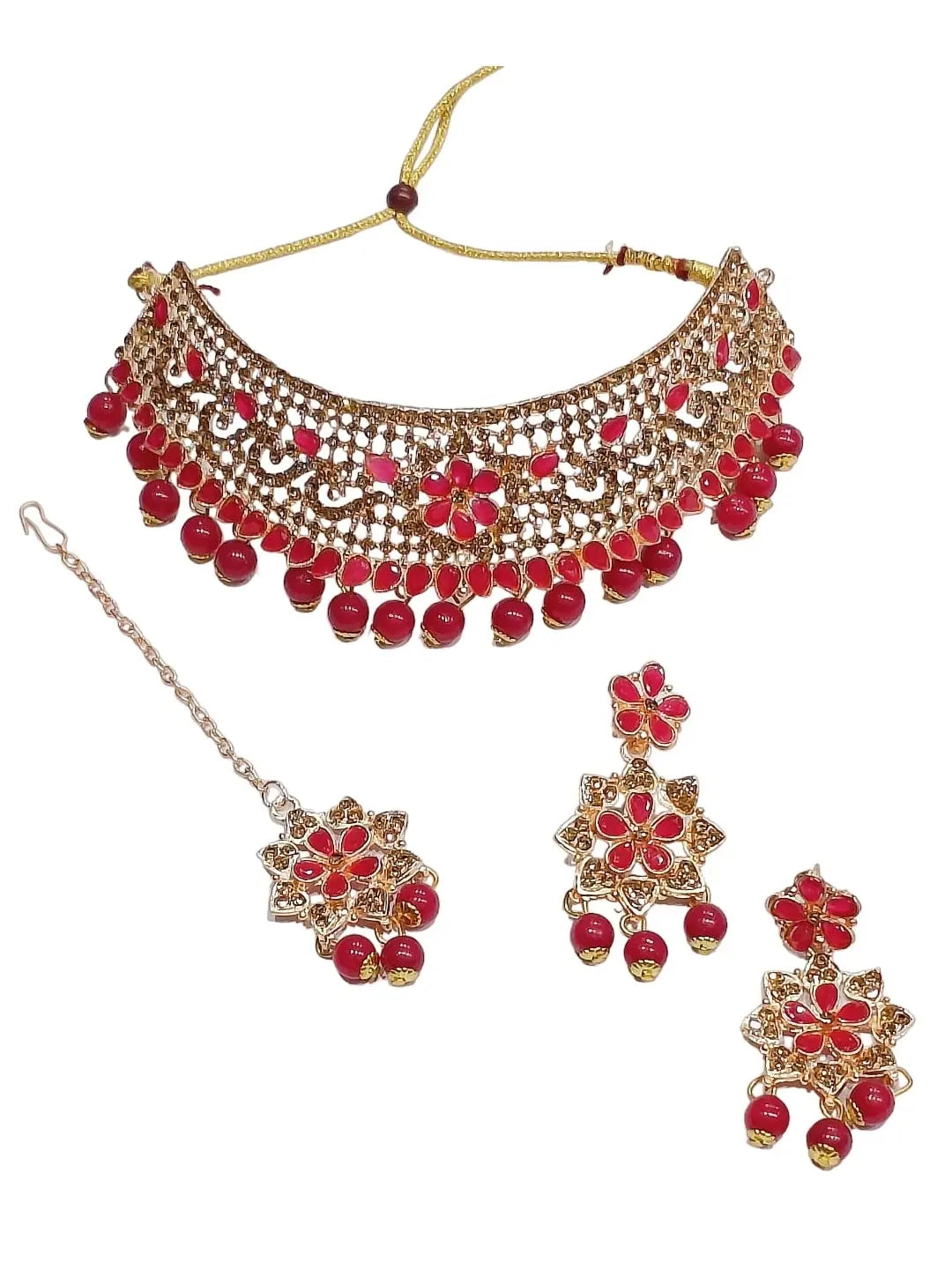 Radiant Pink Jewellery Set
