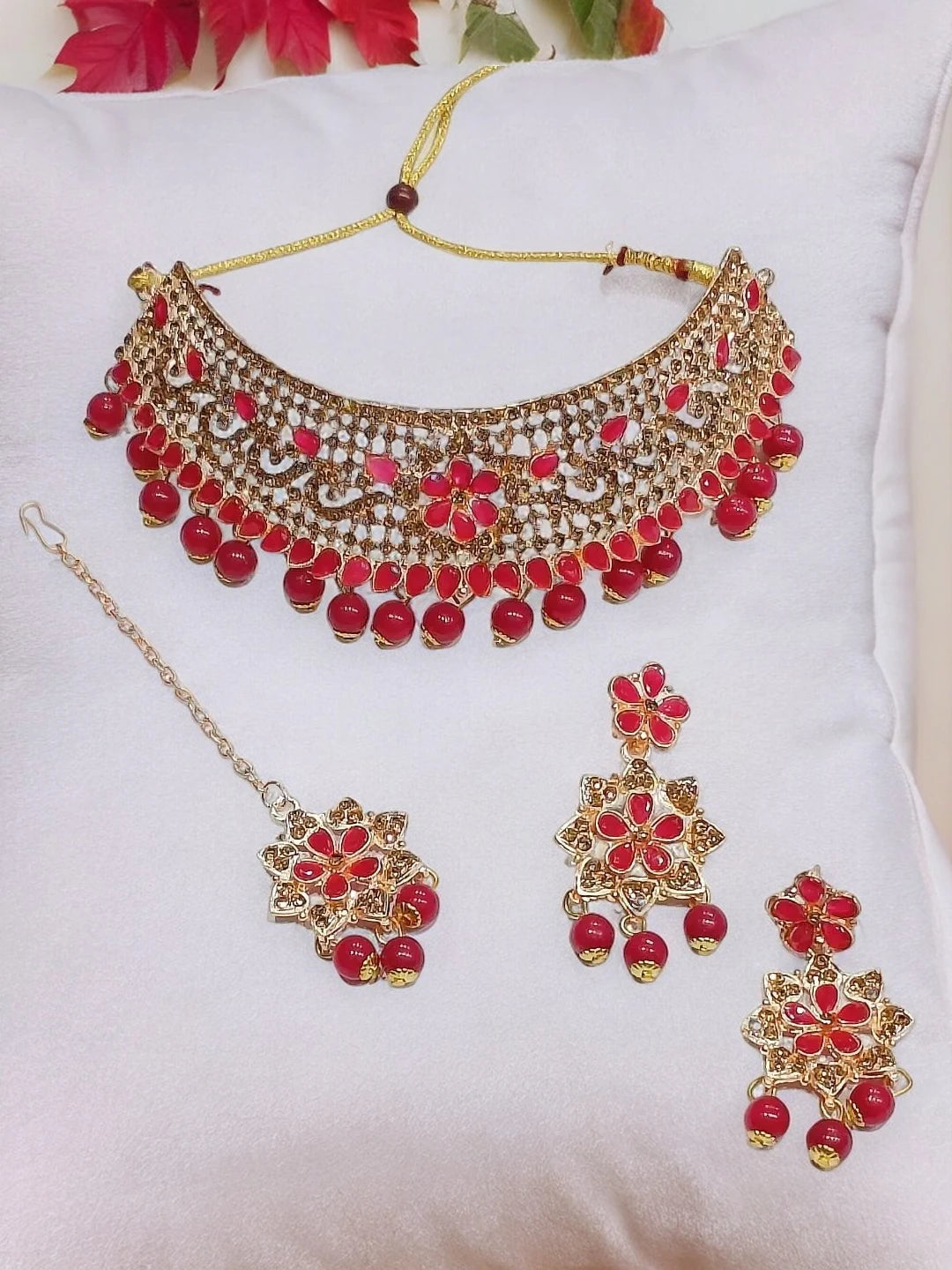 Radiant Pink Jewellery Set