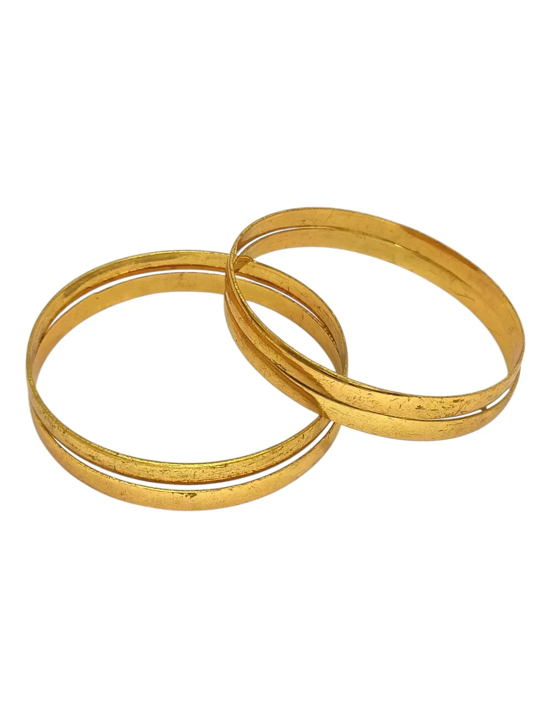 Set of 4 Gold-Plated Bangles