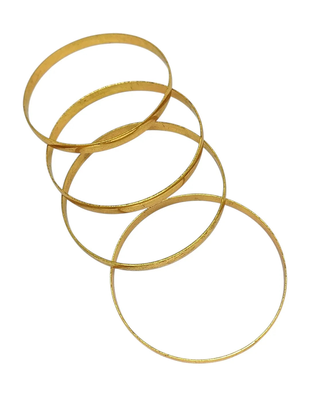 Set of 4 Gold-Plated Bangles