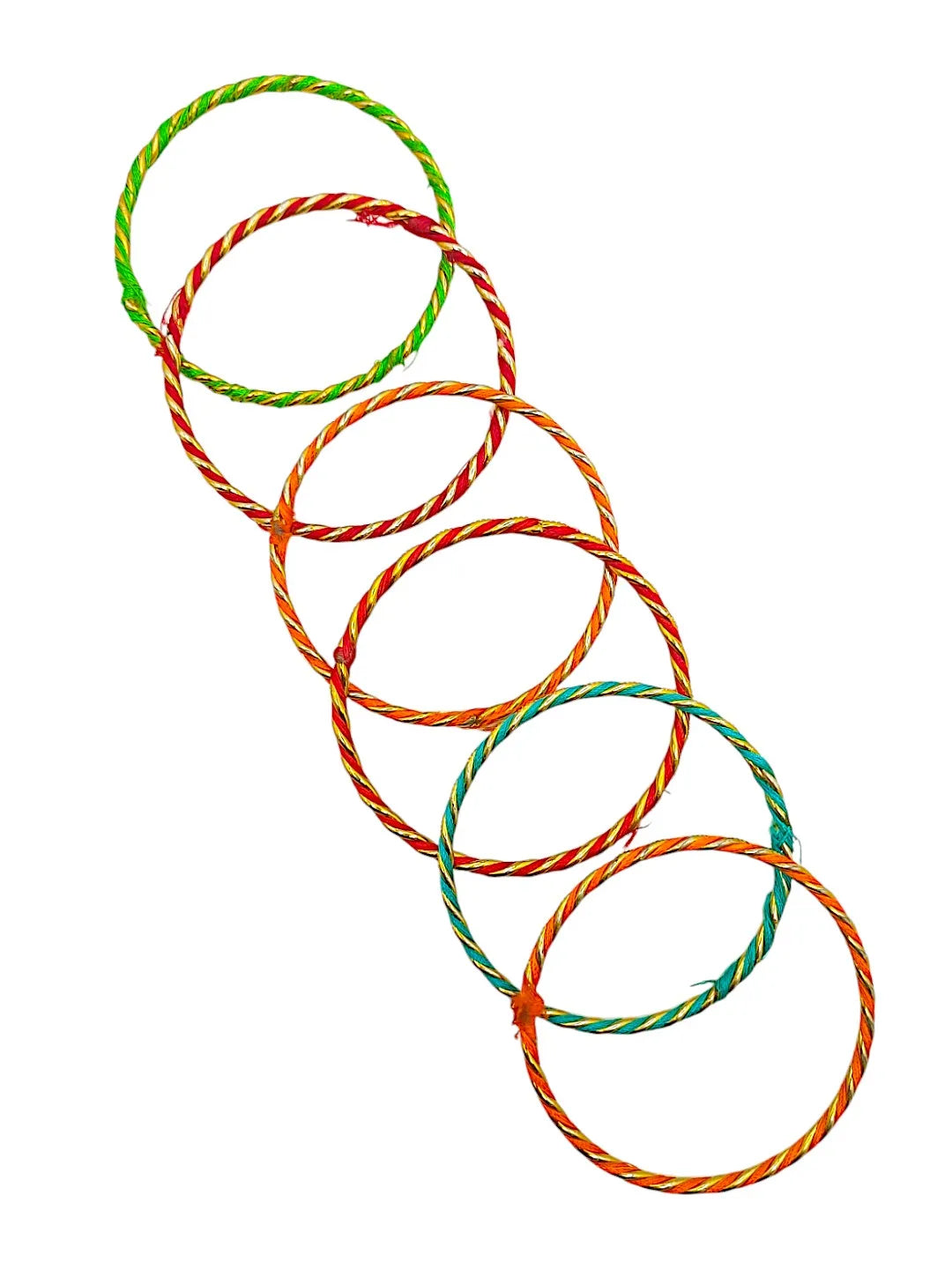 Set Of 12 Multicolor Bangle Set