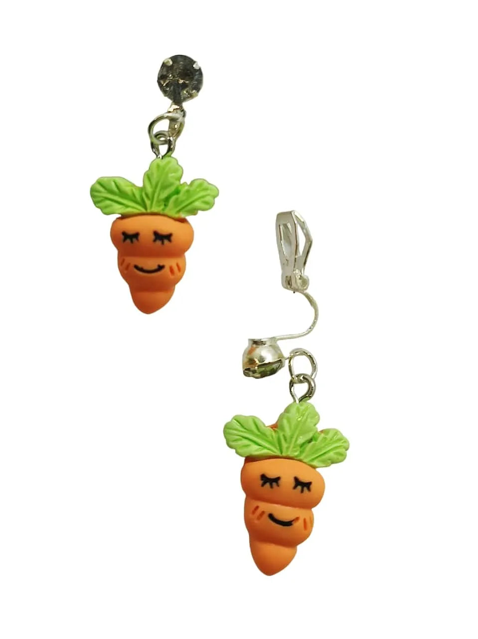 Set of 2 Gold-Plated Nature Drop Earrings