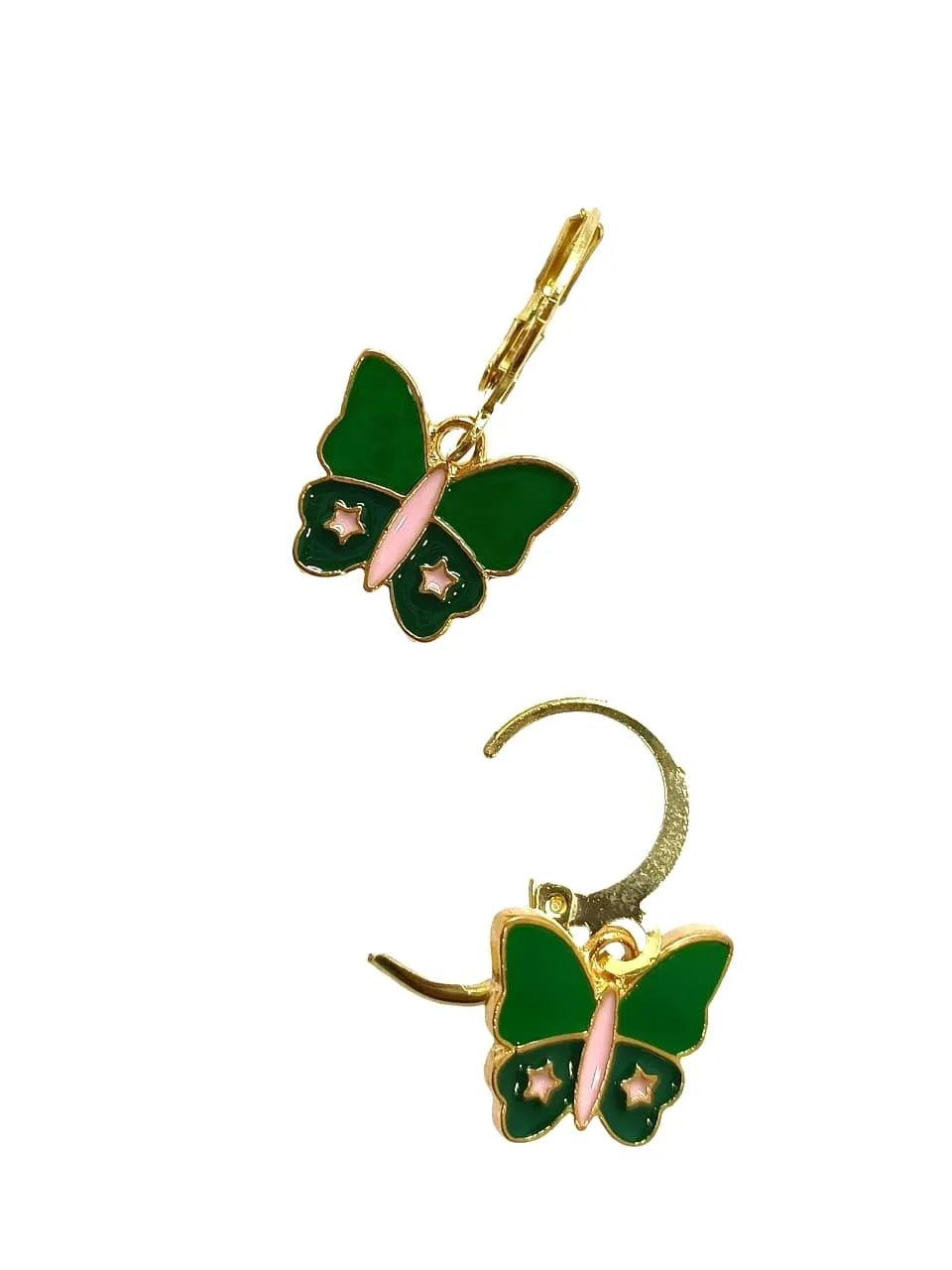 Set Of 3 Quirky Hoop Earrings