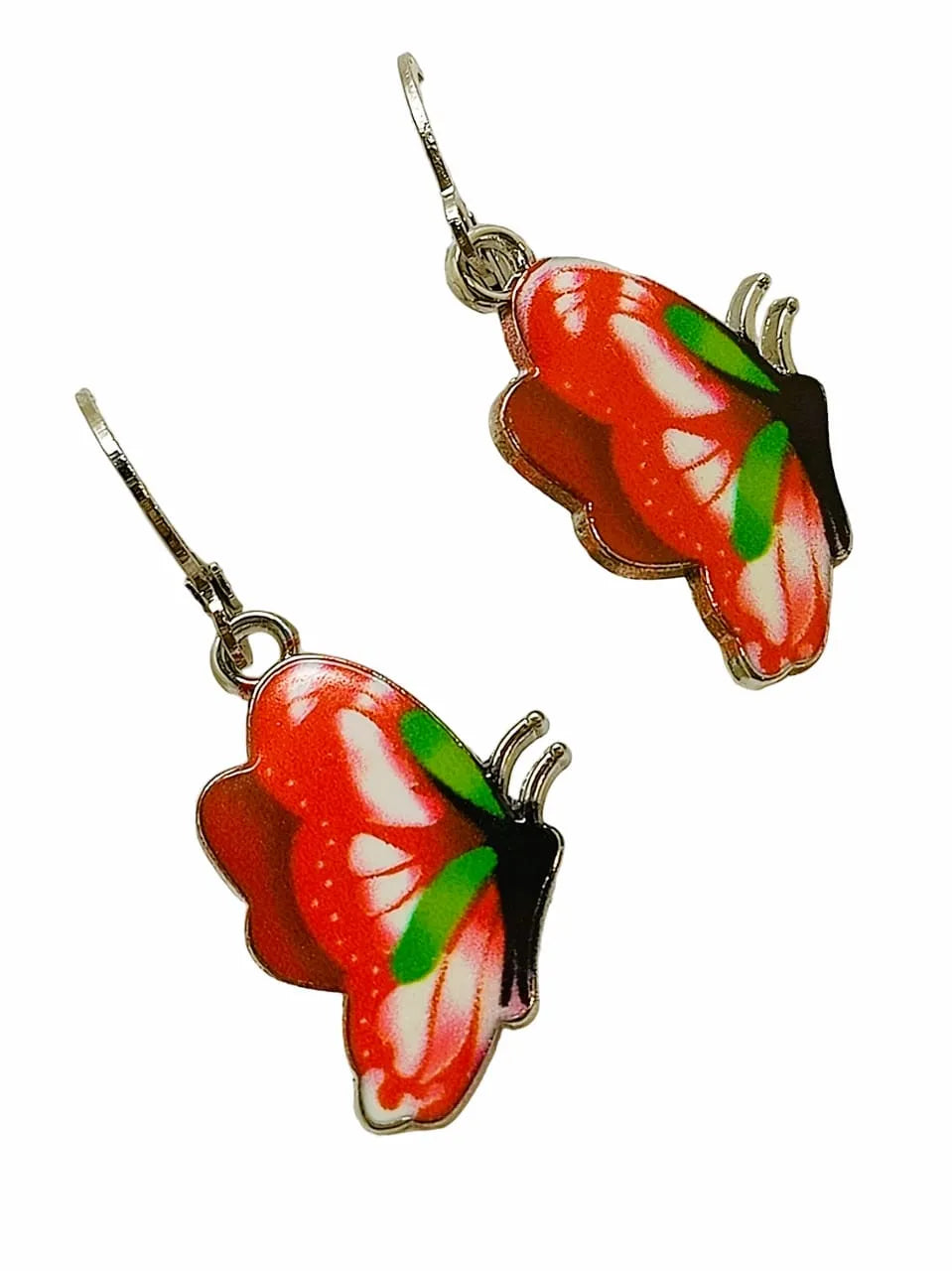 Set Of 3 Gold-Plated Contemporary Drop Earrings