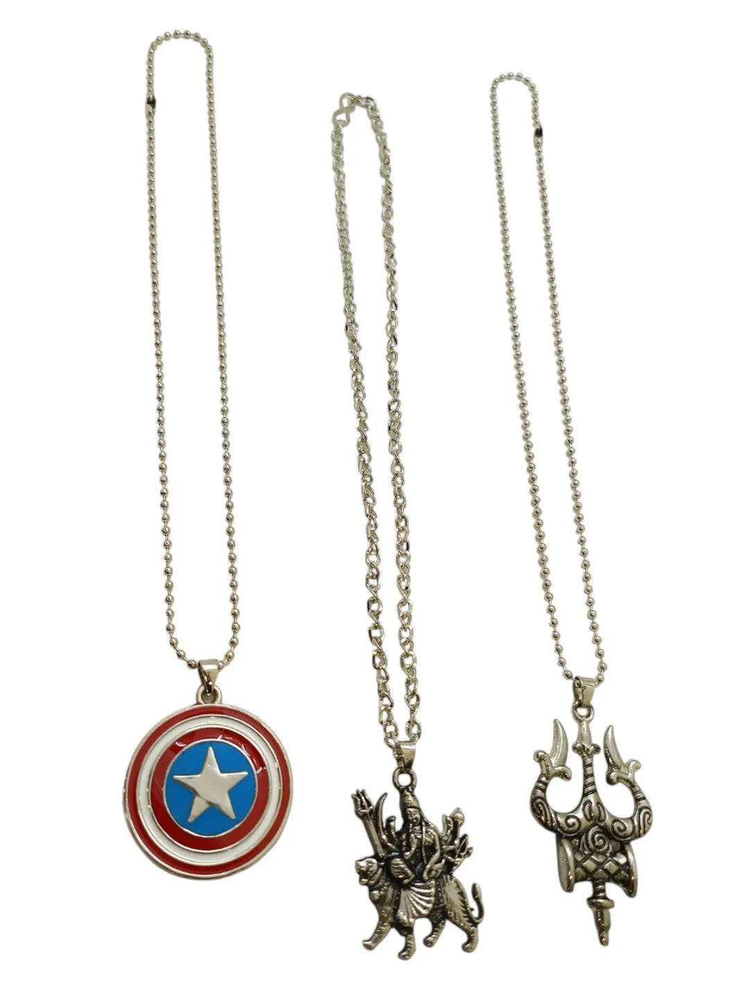 Set Of 3 distinct Mens Pendants
