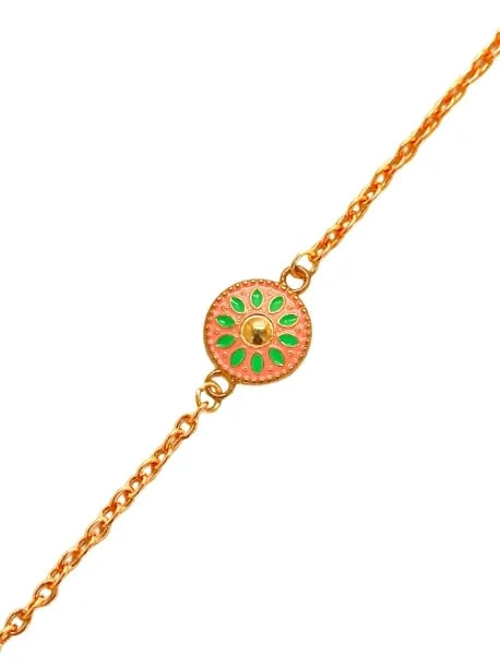 Set of 2 Gold Plated Grace Bracelet