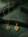 Antique Ethnic Daily Wear Traditional Pendant Chain Combo
