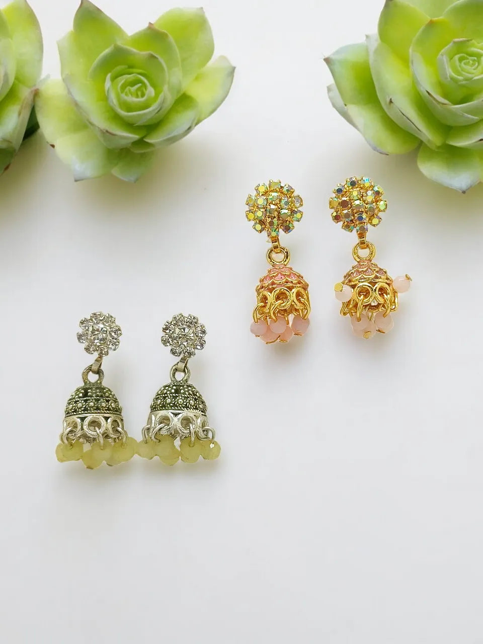 Circular Jhumkas Earrings