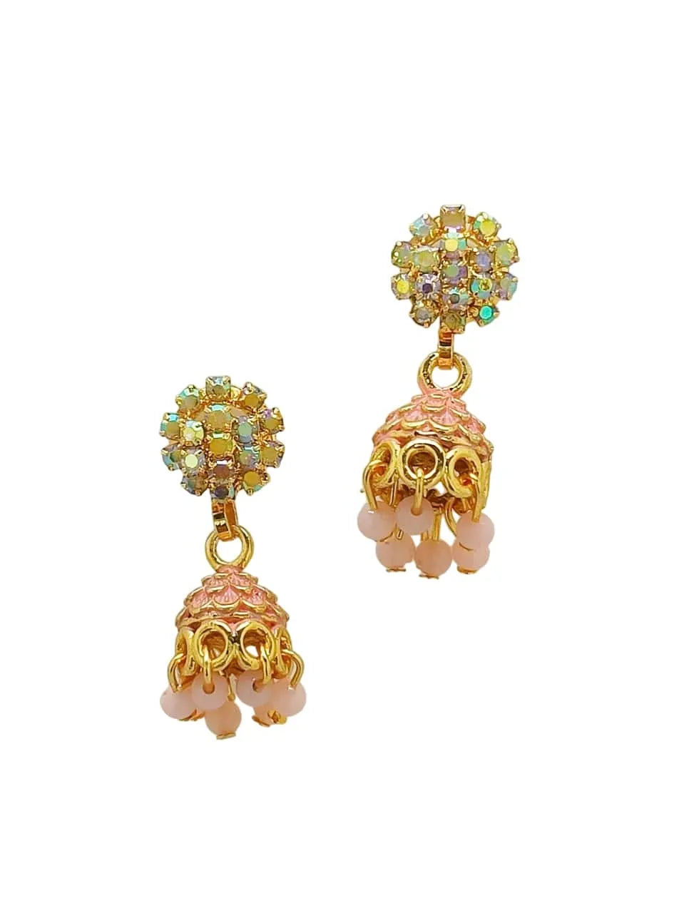 Circular Jhumkas Earrings
