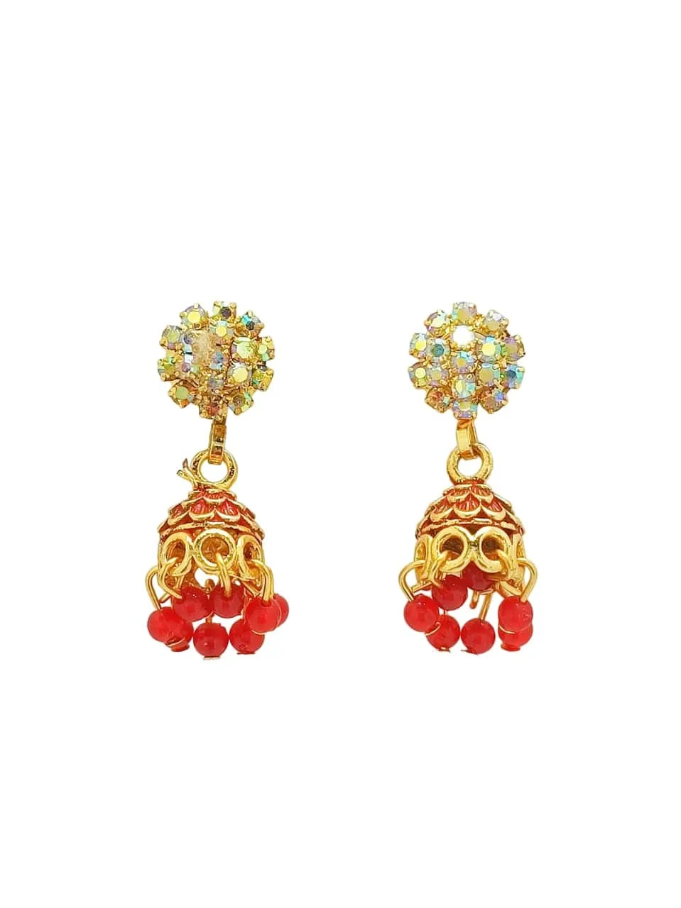 Set of 2 Festive Circular Jhumkas Earrings