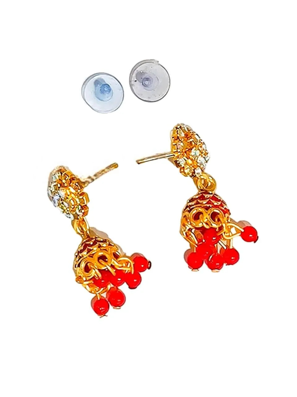 Set of 2 Festive Circular Jhumkas Earrings