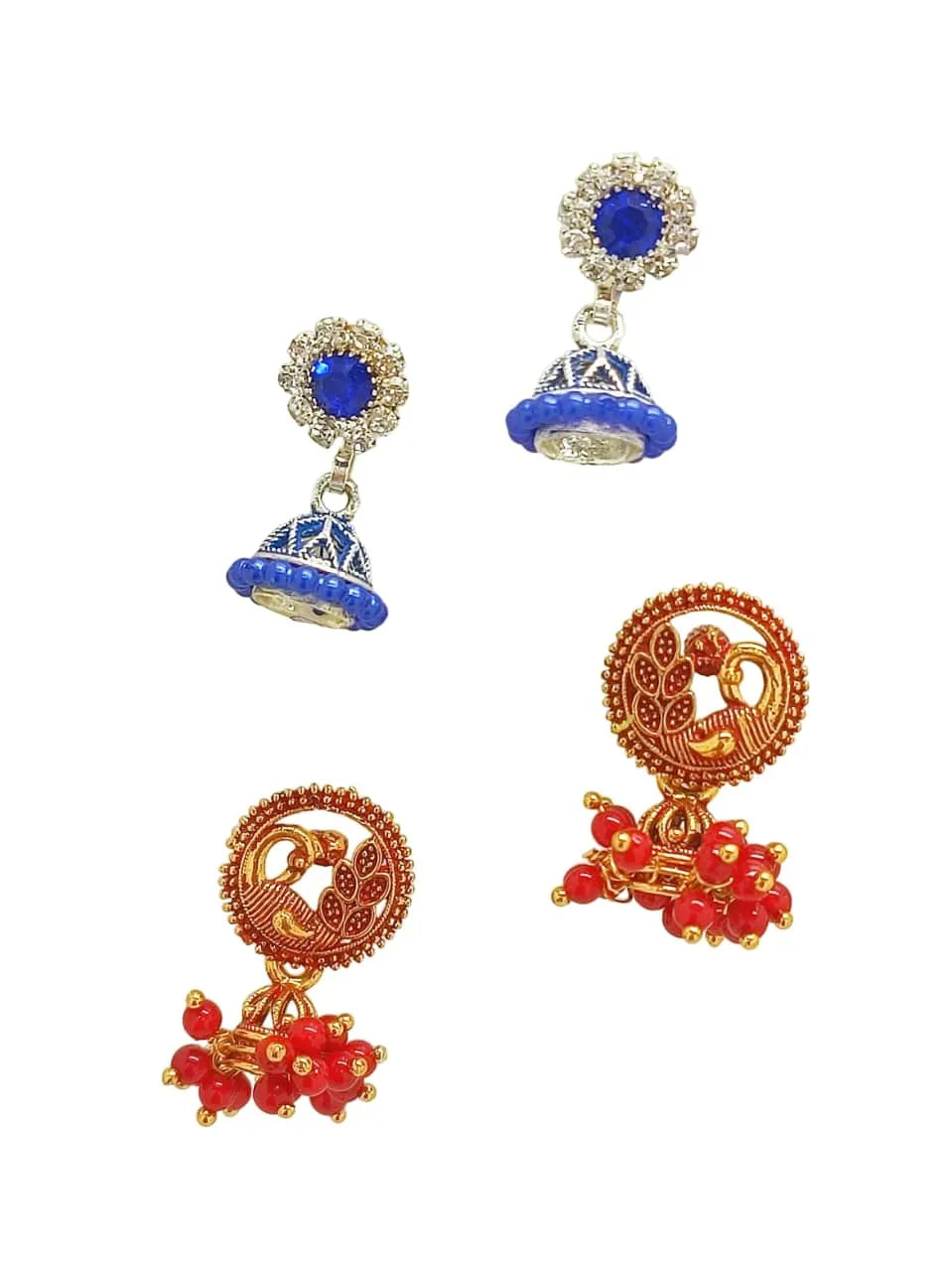 Set of 2 Classic Jhumkas Earrings