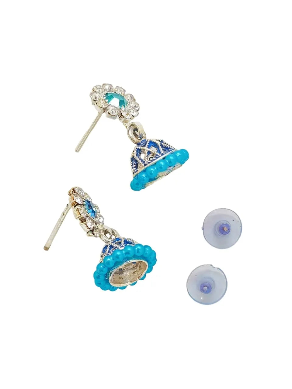 Set of 2 Circular Vintage Jhumka Earrings