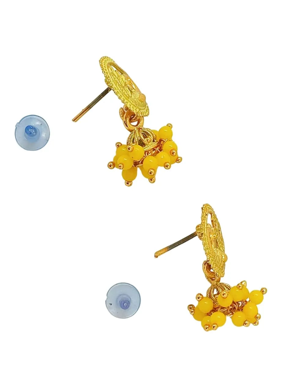 Set of 2 Circular Ethnic Jhumkas Earrings