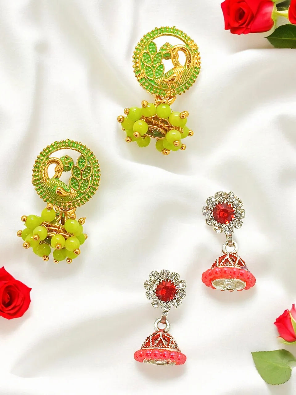 Contemporary Charming Jhumka Earrings