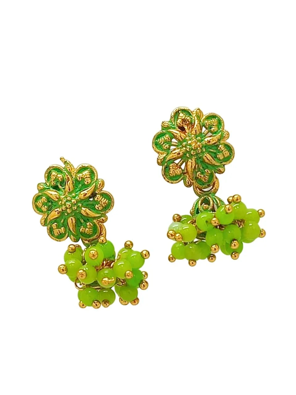 Women Set Of 2 Floral Drop Earrings