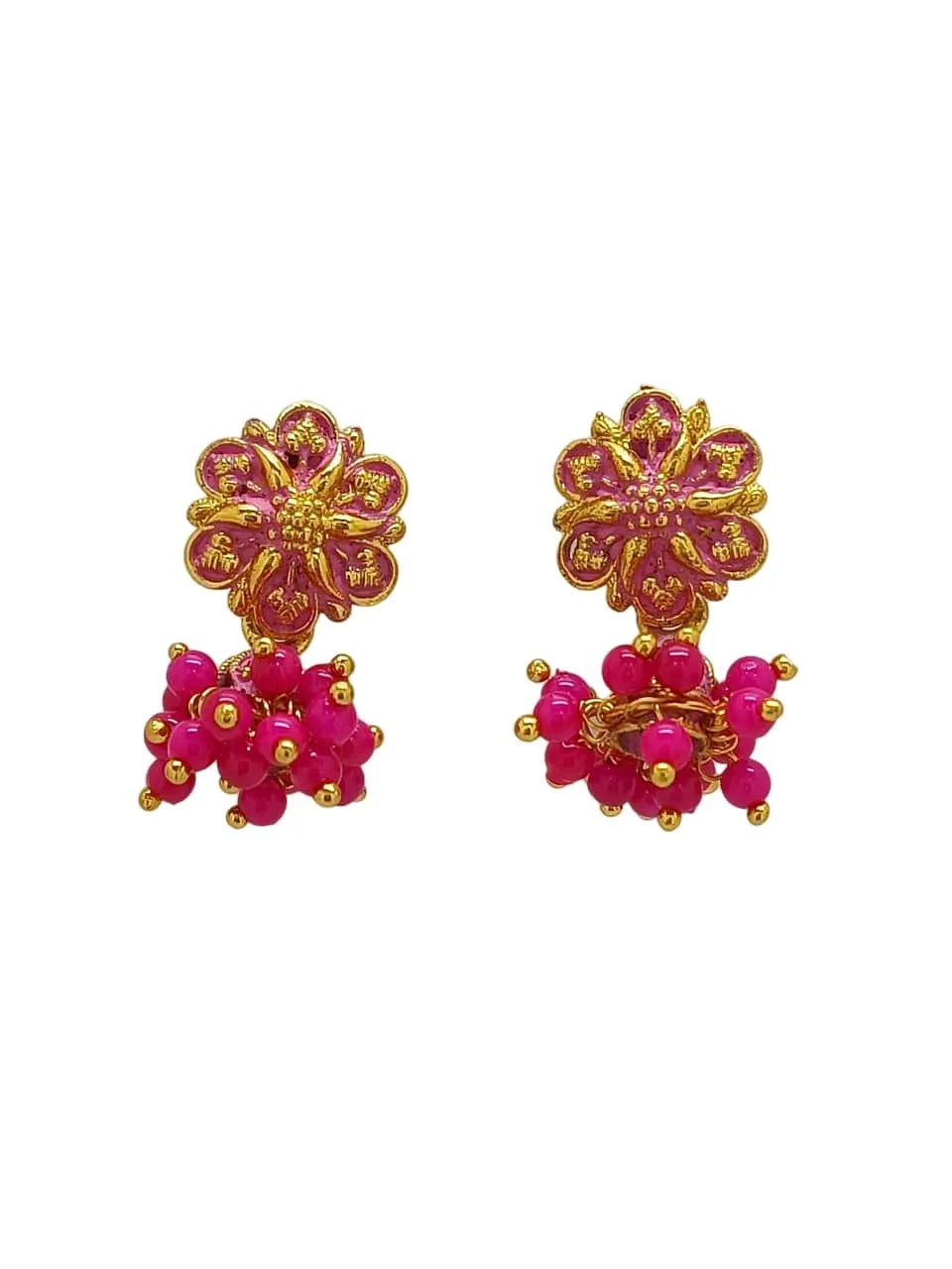 Set of 2 Classic Ethnic Jhumkas Earrings